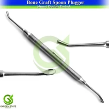 Bone Spoon Plugger Grafting Packer 4mm Implant Periodontal Surgical Instruments