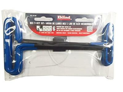 EKLIND 55166 Cushion Grip Hex T-Key allen wrench - 6pc set