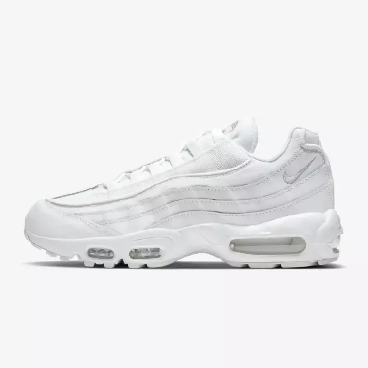 New Nike Air Max 95 Essential Shoes Sneakers - White (CT1268-100)