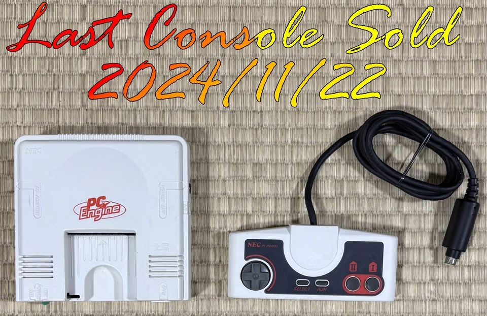 NEC PC Engine Console + Controller Set + Fully Working - Japan Import - Imagen 4 de 4