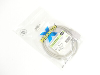 Maxxtro AA-317-06 9-pin D-sub cable 1:1 1.8m - unused! -
