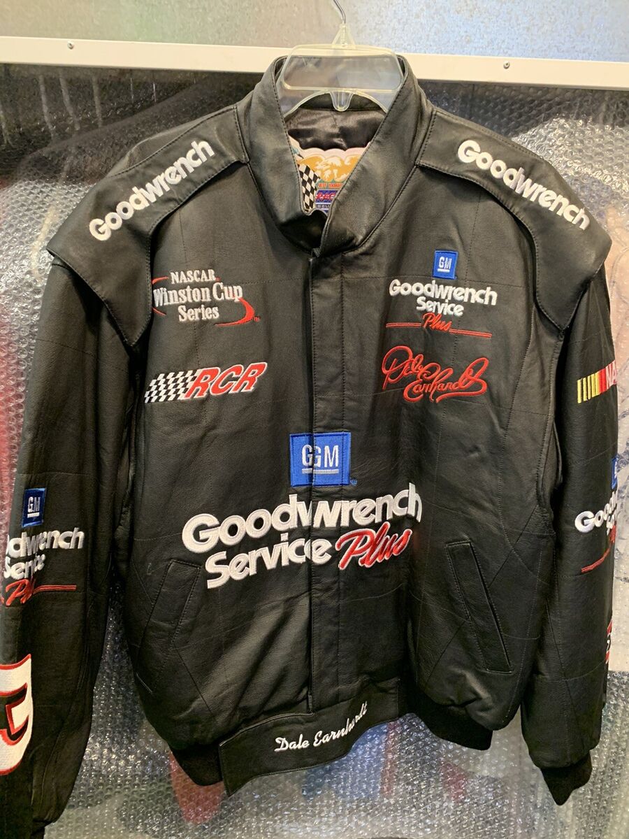 Dale Earnhardt Sr Leather Winston Cup Series Jacket Designed Dale Earnhardt Sr Leather Winston Cup Series Jacket Designed