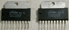 TA7205P  5.8W AUDIO Power Amplifier Lot of 2
