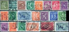 GERMANY/ALLEMAGNE 21 Timbres/stamps 1921  Obl/Used