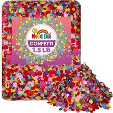 Multicolor Confetti - Mexican Colorful Party Confetti - 1.5 LBs/680 grams - R...