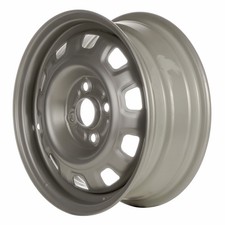 Reconditioned 14x5.5 Painted Silver Wheel fits 560-74572