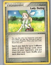 Lady Outing 87/107 Uncommon Deoxys Pokemon Heavily Played on eBay
