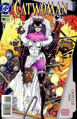 Catwoman (2nd series) #18 FN; DC | Jim Balent Wedding Dress Cover - w/Bag+Board