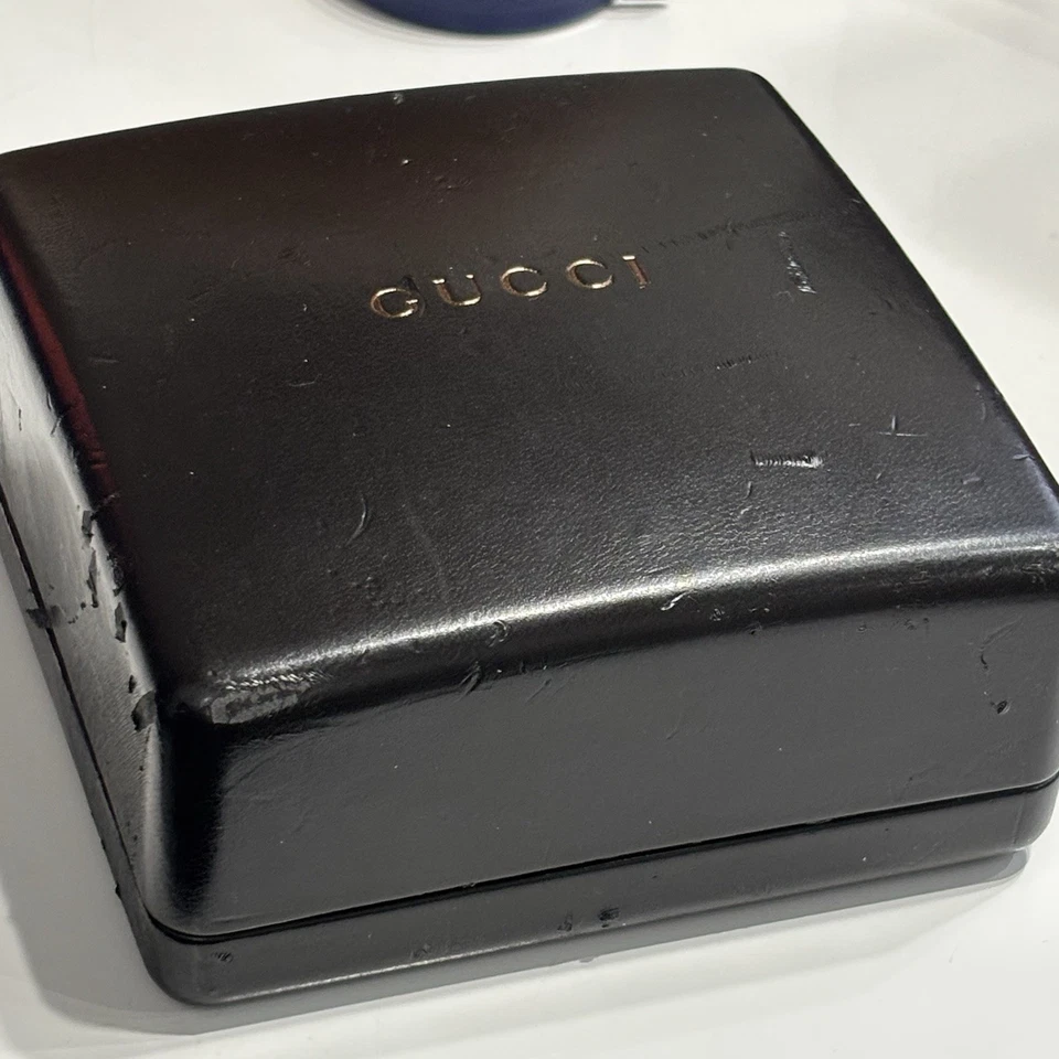 Pendientes Gucci Oro Amarillo 18k Diamante Malaquita Cornalina Escarabajo Logo Foto 3 de 4