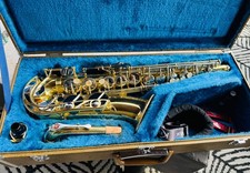 Yamaha YAS-21 Alto Saxophone - beautiful. Just serviced - Purple logo - Japan