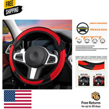 Car Steering Wheel Cover Anti-slip Pu Leather Carbon Fiber Steering Wheel Car Steering Wheel Cover Anti-slip Pu Leather Carbon Fiber Steering Wheel