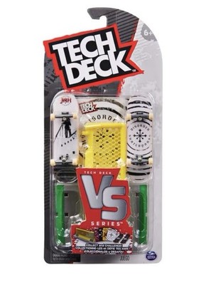 Tech Deck VS Series Disorder Fingerboards 2-Pack w/ Obstacle & Challenge Cards
