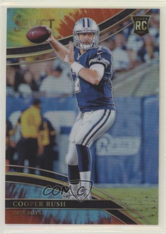 2017 Panini Select Field Level Tie-Dye Prizm 2/25 Cooper Rush #267 4f5