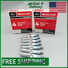 OEM SP520 SP520X Set of 8  Motorcraft SP589 CYFS12YT6 Spark Plug replaces NEW
