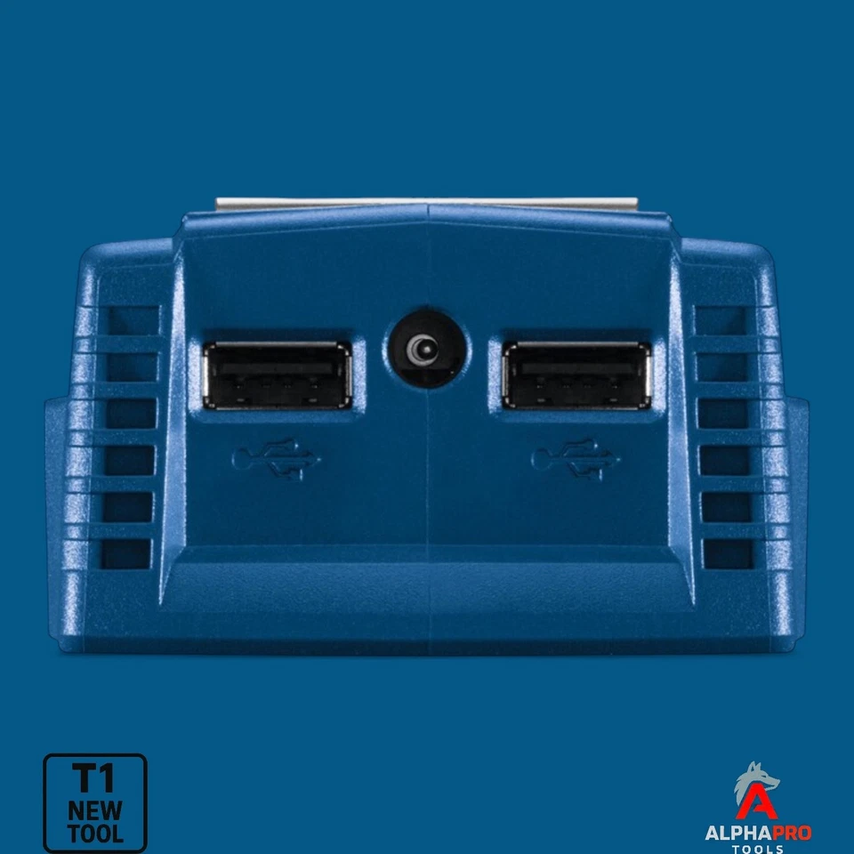 Bosch 18V литиевый аккумулятор адаптер питания для USB электроники GAA18V-24 - новый - T1 - Изображение 3 из 4