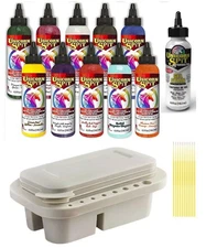 Unicorn Spit Gel Stain Glaze Bundle - 4 Ounce Each - 10 Paint Collection Plus...