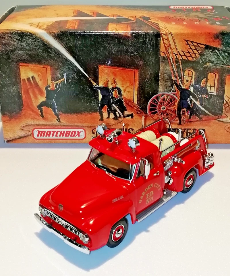 Matchbox Collectibles 1:43 Ford Pickup Truck Fire Fighter Special Edition YFE14 - Bild 2 von 4