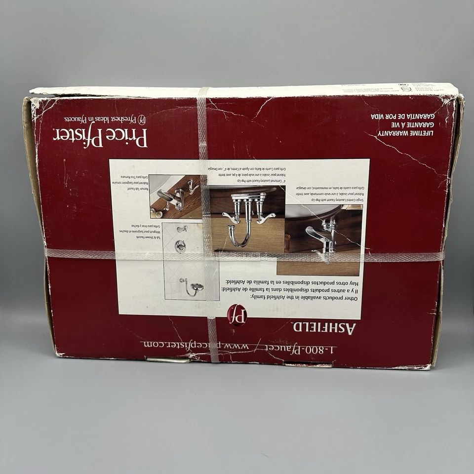 Pfister Ashfield 49-YP0C 2-Handle 8" Widespread Bathroom Faucet Polished Chrome - Image 3 of 4