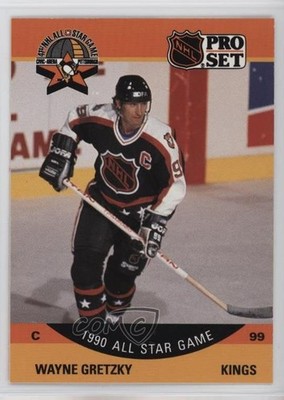 1990-91 Pro Set Wayne Gretzky #340 HOF k2t
