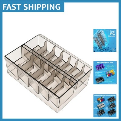 Professional Clipper Guard Organizer with 12 Slots - Easy Access & Storage