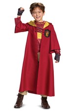 Brand New Harry Potter Quidditch Gryffindor Deluxe Child Costume