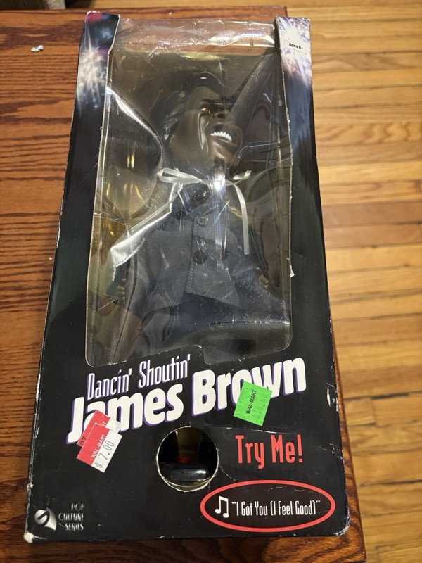 James Brown 'The Godfather of Soul' Doll 2004 Gemmy Award for 'I Feel Good'