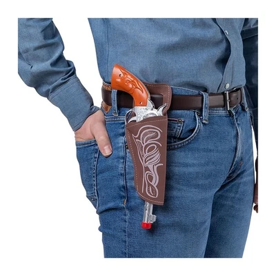 WICKED COSTUMES Böse Kostüme Cowboy Pistole & Holster Kostüm Accessoire