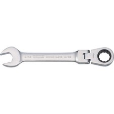 DeWalt 9/16 in. X 9/16 in. 12 Point SAE Flex Head Combination Wrench 6.28 in. L