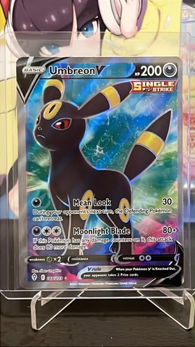Umbreon V (Full Art) 188/203 SWSH07: Evolving Skies Holo