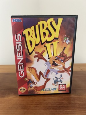 Bubsy II (Sega Genesis, 1994) CIB
