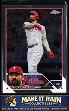 Nick Castellanos 2023 Topps Chrome #181 Philadelphia Phillies Baseball