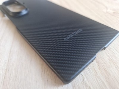 Samsung Galaxy Z Fold7 Carbon Handyhülle Shield Case Neu OVP Schwarz Fiber black