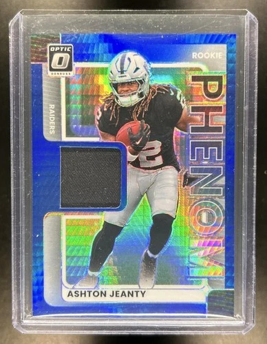 2025 Donruss Optic Ashton Jeanty Blue Hyper (RAW)