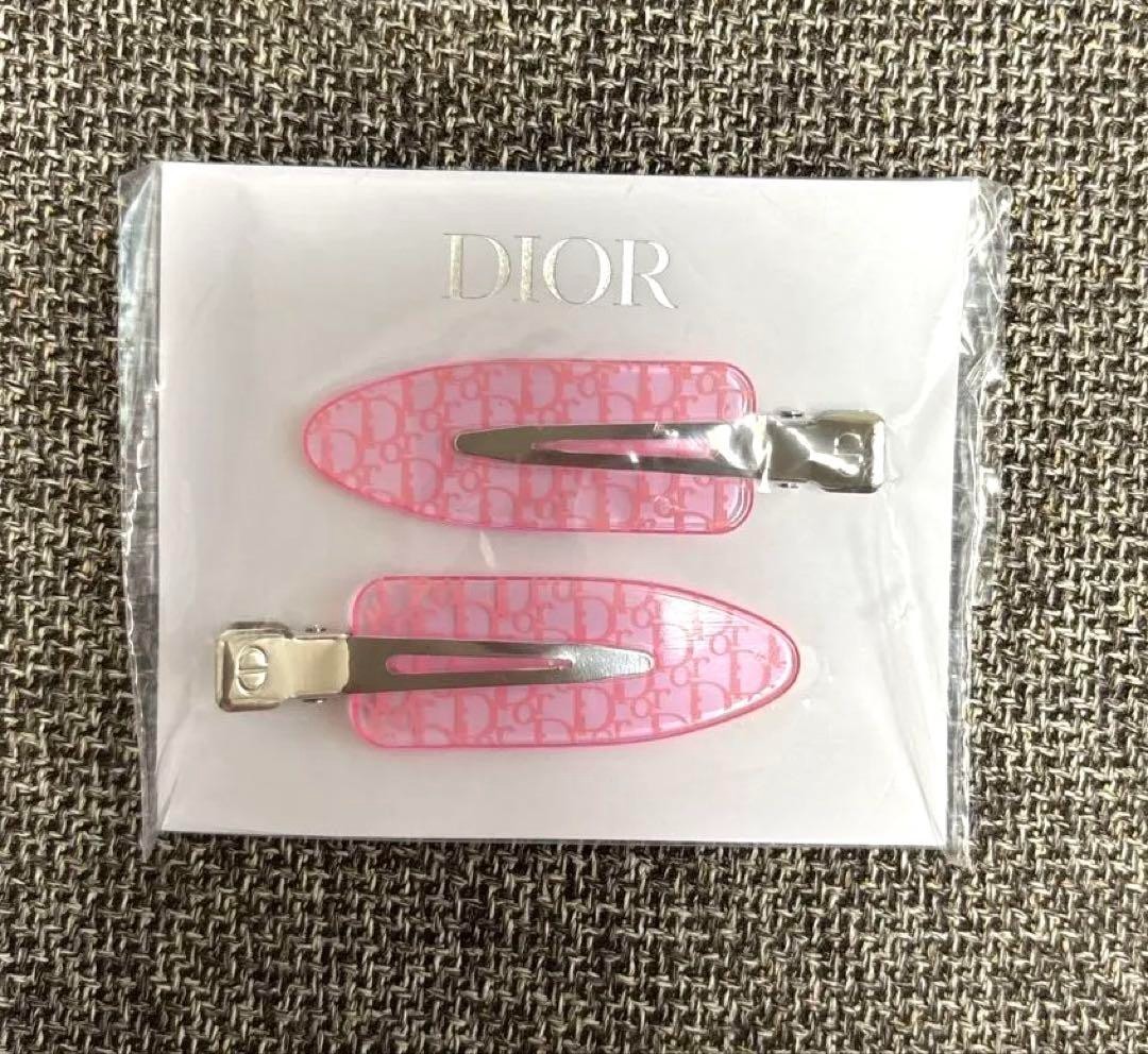 Dior Hair Clip Hairpin Backstage Pink 2025 Novelty | eBay