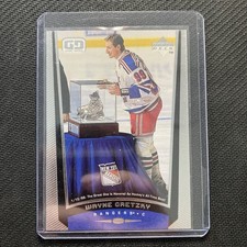 1998-99 Upper deck game dated hockey Wayne Gretzky card #135