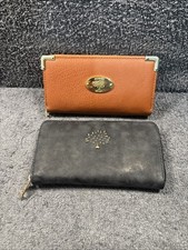 2 x Mulberry ? Purse - 1 Tan and 1 Black both 7" long