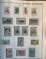 🦬 MAURITANIE - Lot de timbres Neufs et Oblitérés🦬