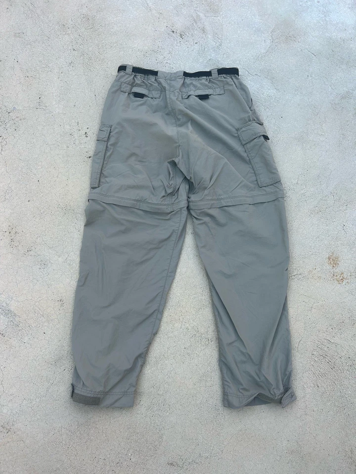 Pantalones de Senderismo Convertibles REI Co-op Sahara para Mujer 14 Caqui Exterior Cremallera Carga Foto 4 de 4