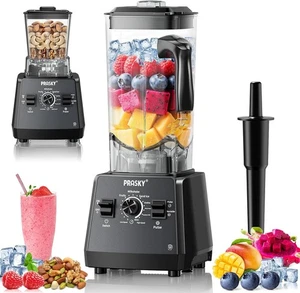 Blenders for Kitchen, Smoothie Blender Large Capacity, 2400W PRASKY Countertop