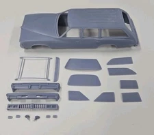 ABS-LIKE RESIN 3D PRINTED 1/25 1977 PONTIAC LEMANS SAFARI STATION WAGON BODY