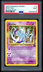 2000 Pokemon MEWTWO Japanese JR STAMP RALLY Black Star Promo Card #12 PSA 9 MINT