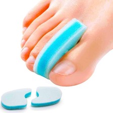 Povihome 10 Pack Foam Toe Spacers 2/5" Thick , 3-Layer Toe Separators - Large Si