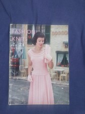 VINTAGE ORIGINAL PATONS & BALDWINS FASHION KNITS PATTERNS 50s  3rd Edition