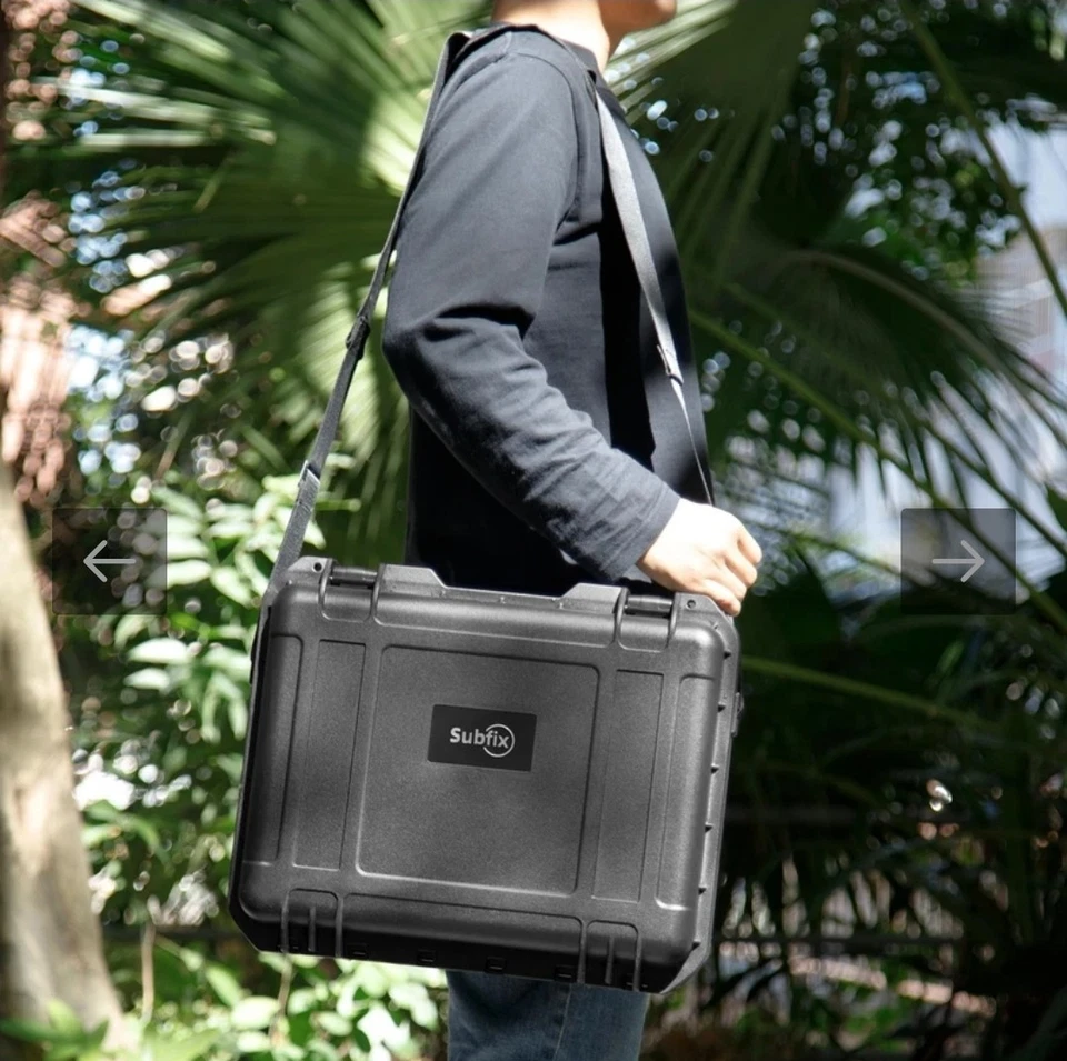 Starlink Mini - Estuche rígido impermeable incluido con cable Starlink de 75 pies, ¡NUEVO! Foto 3 de 4