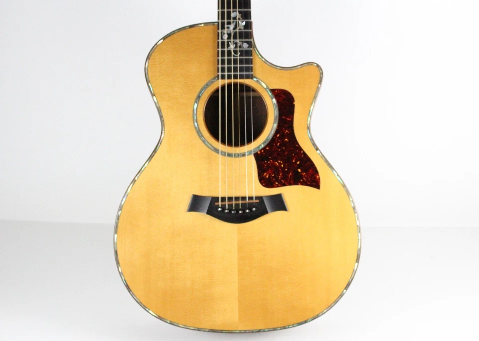 1996 Taylor 914-C Grand Auditorium Indian Rosewood/Spruce ~Ebony Fretboard~ USA - Image 3 of 4