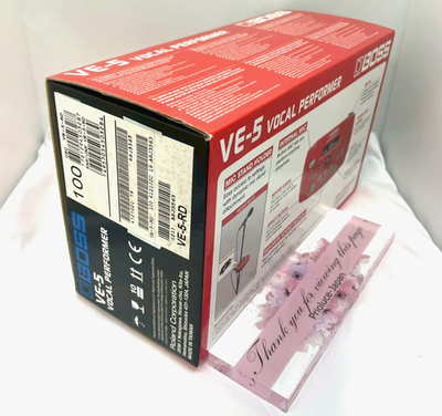 BOSS Vocal Performer VE-5 all付属品元箱 Boss VE-5 Vocal Performer - Red for sale online | eBay