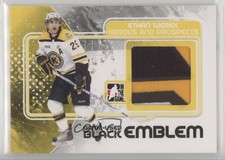 2010-11 ITG Heroes and Prospects Game-Used Black Emblem Ethan Werek #M-13 2o7