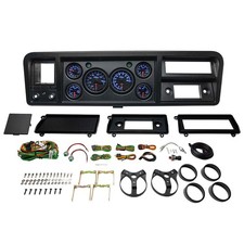 Glowshift 6 Gauge Set Dash Panel Cluster Pod Fits 73-79 Ford F100 Black 7 Color Glowshift 6 Gauge Set Dash Panel Cluster Pod Fits 73-79 Ford F100 Black 7 Color