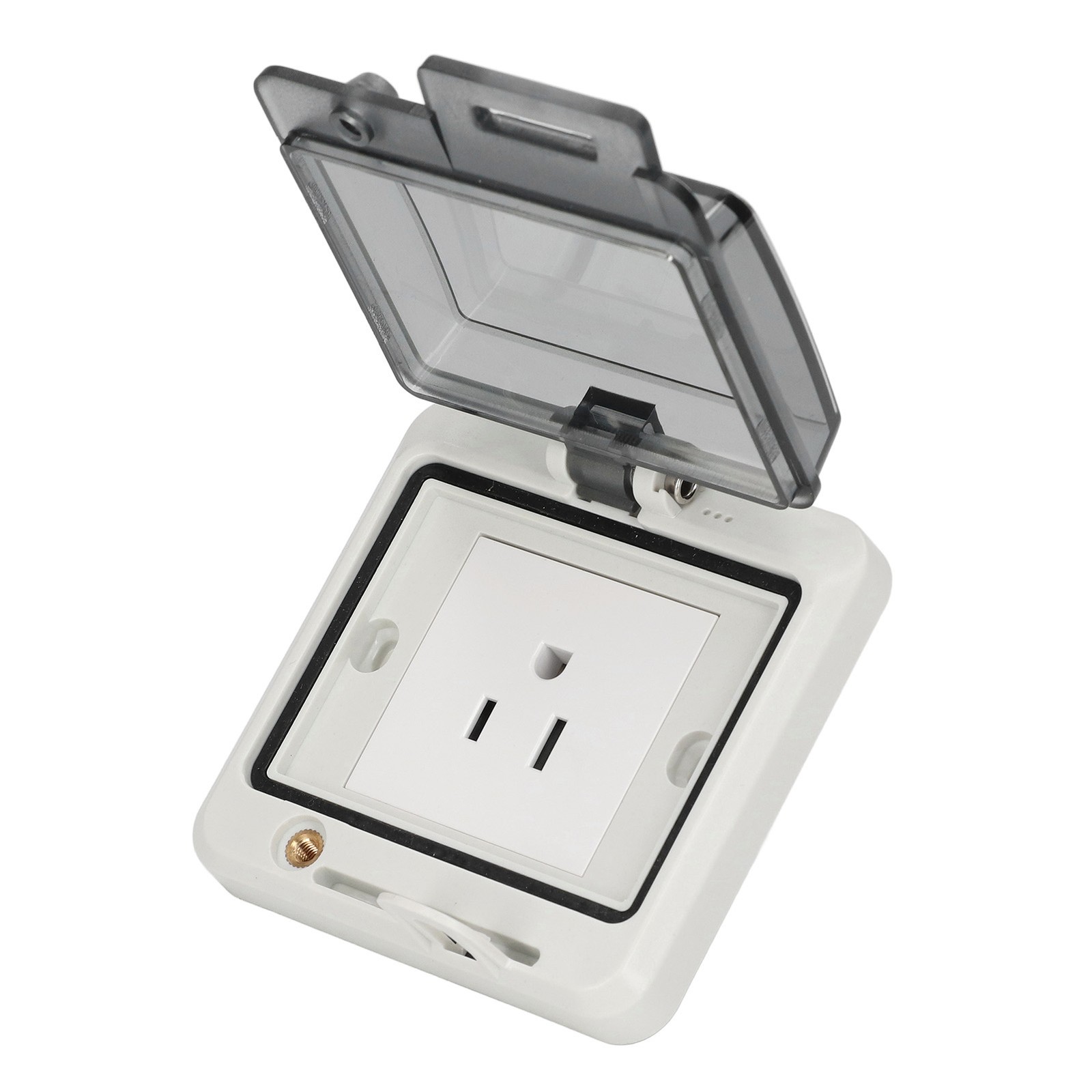 IP66 Waterproof US Standard Socket Sturdy No Deformation Electrical Socket 127V