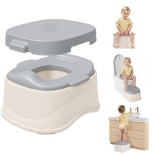 Best 3-in-1 Potty Training Toilet Upgrade Seat  Toddler Step Stool, Detachable